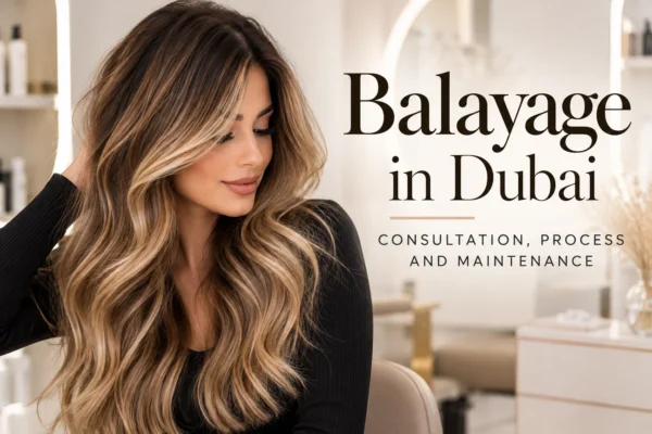 Balayage in Dubai at Kay Beauty Salon in Arjan