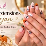 Nail extensions Arjan featuring Polygel, hard gel and nail tips at Kay Beauty Salon