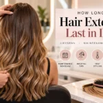 Hair extension maintenance and aftercare at Kay Beauty Salon in Arjan, Dubai
